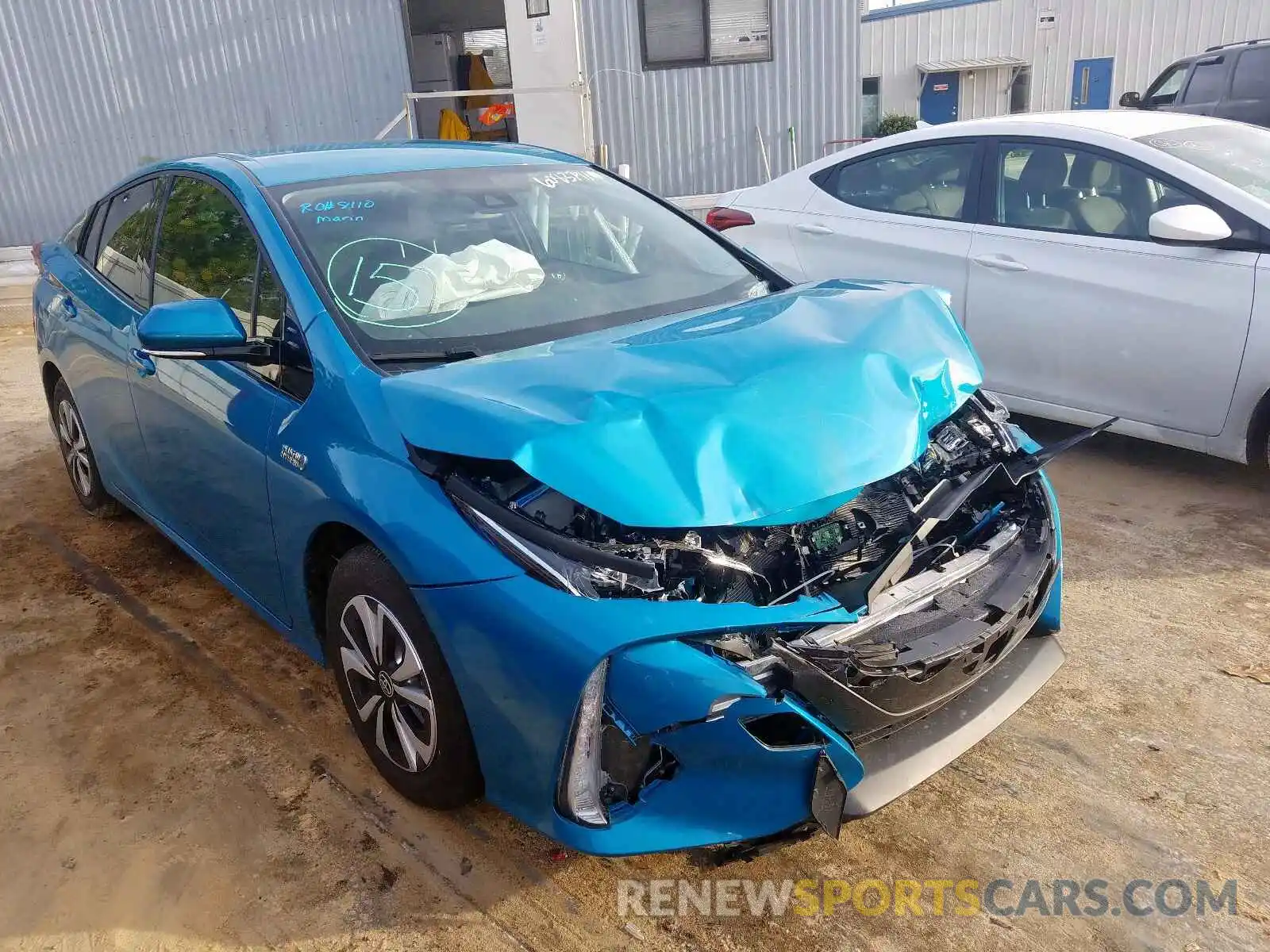 1 Фотография поврежденного автомобиля JTDKARFPXK3115155 TOYOTA PRIUS 2019