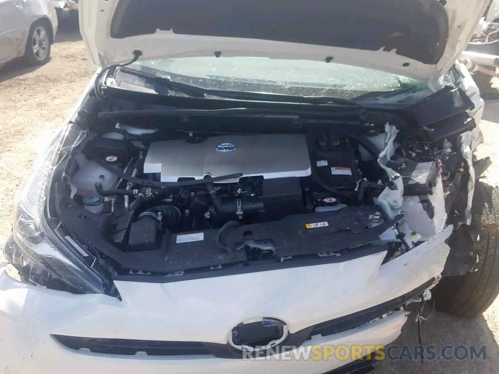 7 Photograph of a damaged car JTDKARFU0K3068952 TOYOTA PRIUS 2019