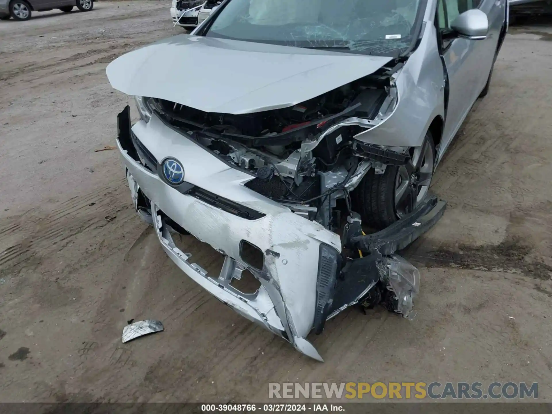 6 Photograph of a damaged car JTDKARFU0K3077845 TOYOTA PRIUS 2019
