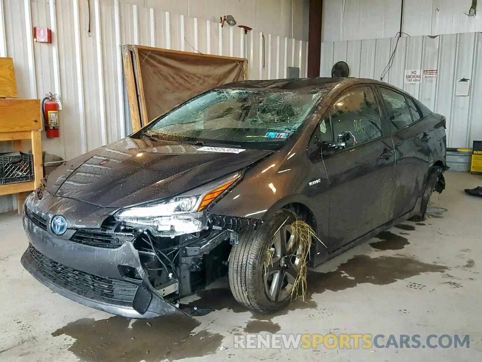 2 Фотография поврежденного автомобиля JTDKARFU0K3078218 TOYOTA PRIUS 2019