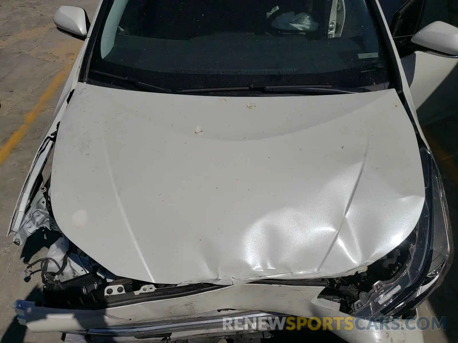 7 Фотография поврежденного автомобиля JTDKARFU0K3081765 TOYOTA PRIUS 2019