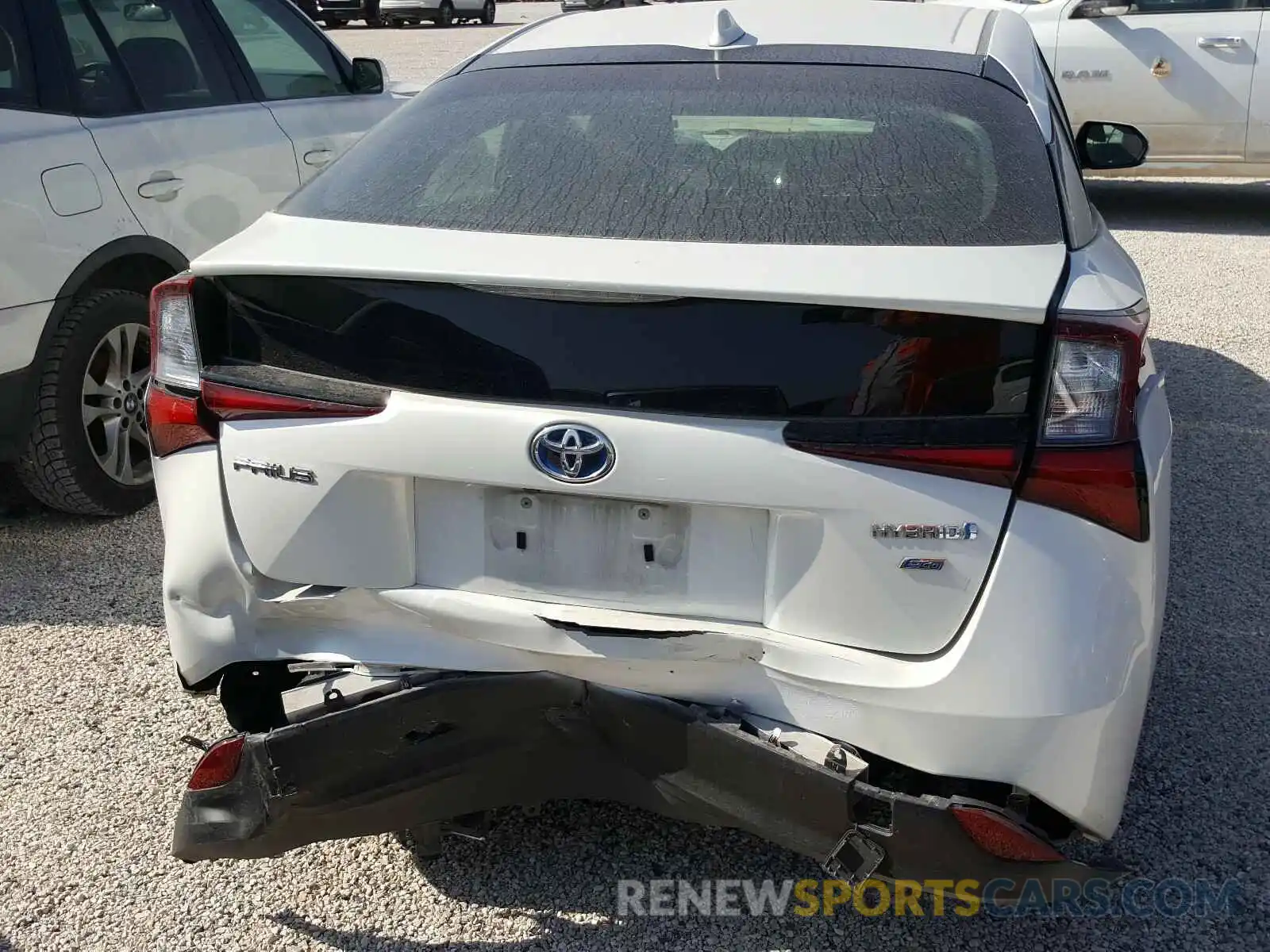 9 Photograph of a damaged car JTDKARFU0K3081930 TOYOTA PRIUS 2019