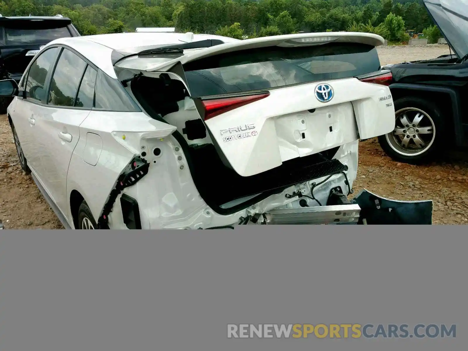 9 Photograph of a damaged car JTDKARFU0K3082785 TOYOTA PRIUS 2019