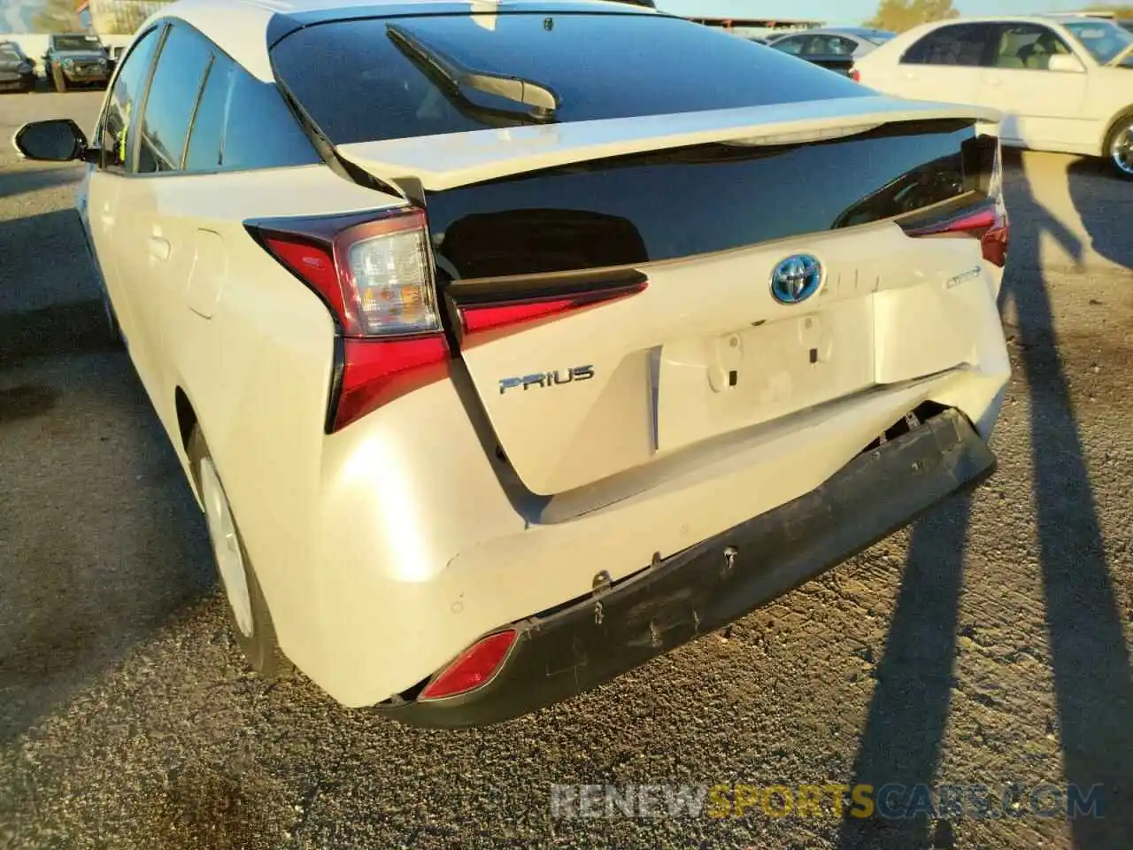 9 Photograph of a damaged car JTDKARFU0K3085279 TOYOTA PRIUS 2019