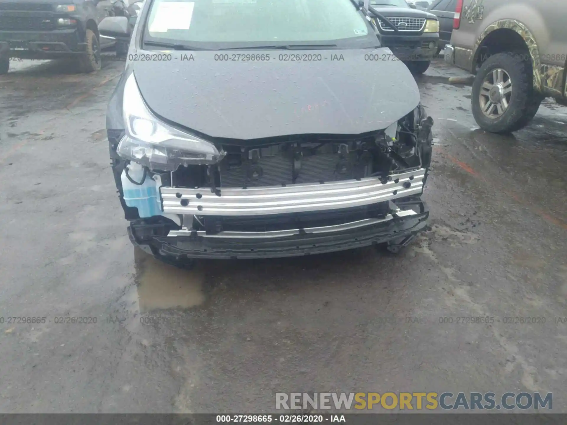 6 Photograph of a damaged car JTDKARFU0K3087825 TOYOTA PRIUS 2019