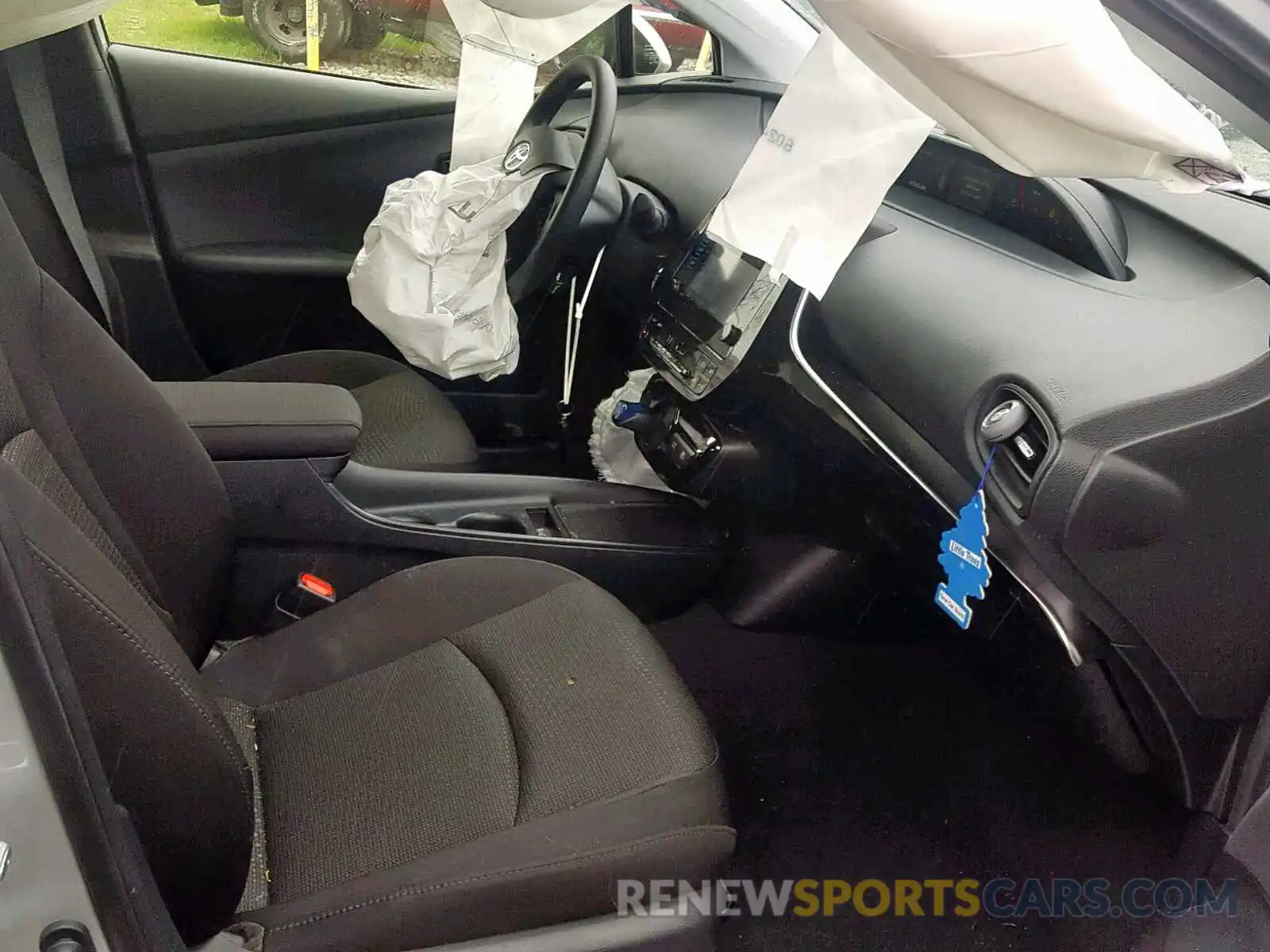 5 Photograph of a damaged car JTDKARFU0K3088327 TOYOTA PRIUS 2019