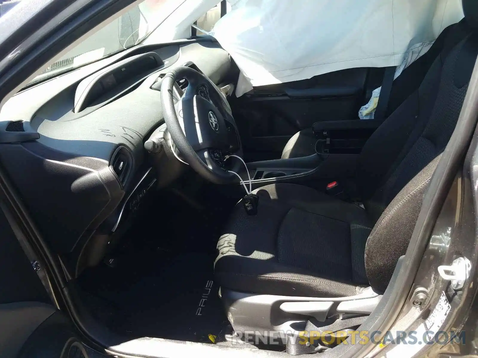 5 Photograph of a damaged car JTDKARFU0K3090398 TOYOTA PRIUS 2019