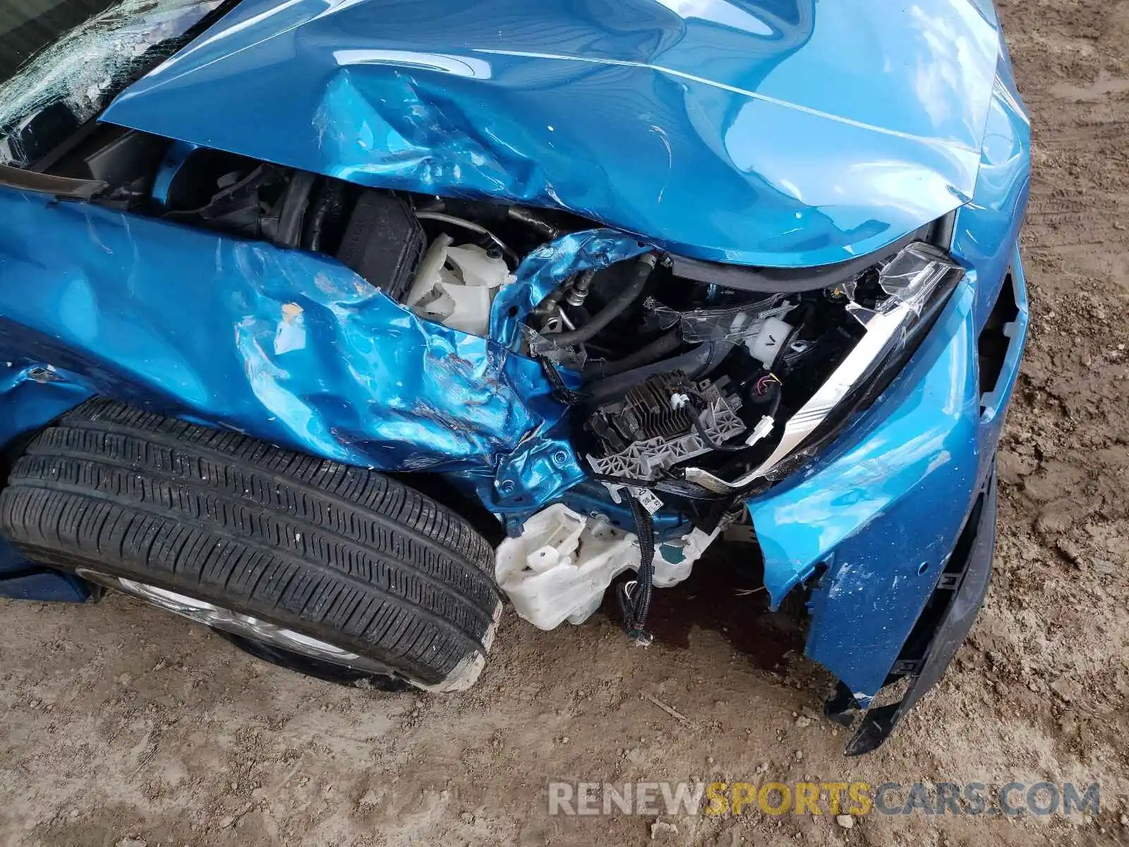 9 Photograph of a damaged car JTDKARFU0K3090417 TOYOTA PRIUS 2019