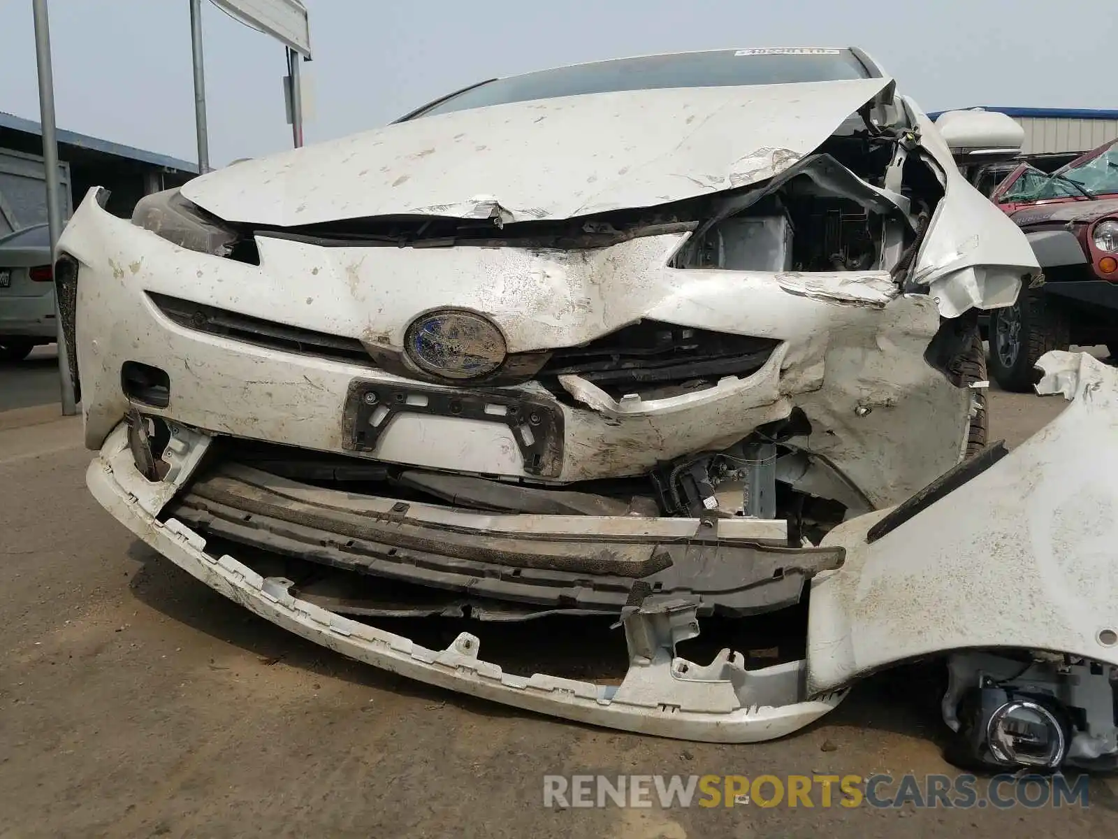 9 Photograph of a damaged car JTDKARFU0K3092331 TOYOTA PRIUS 2019