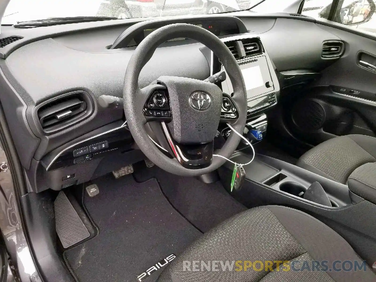 9 Фотография поврежденного автомобиля JTDKARFU0K3094886 TOYOTA PRIUS 2019