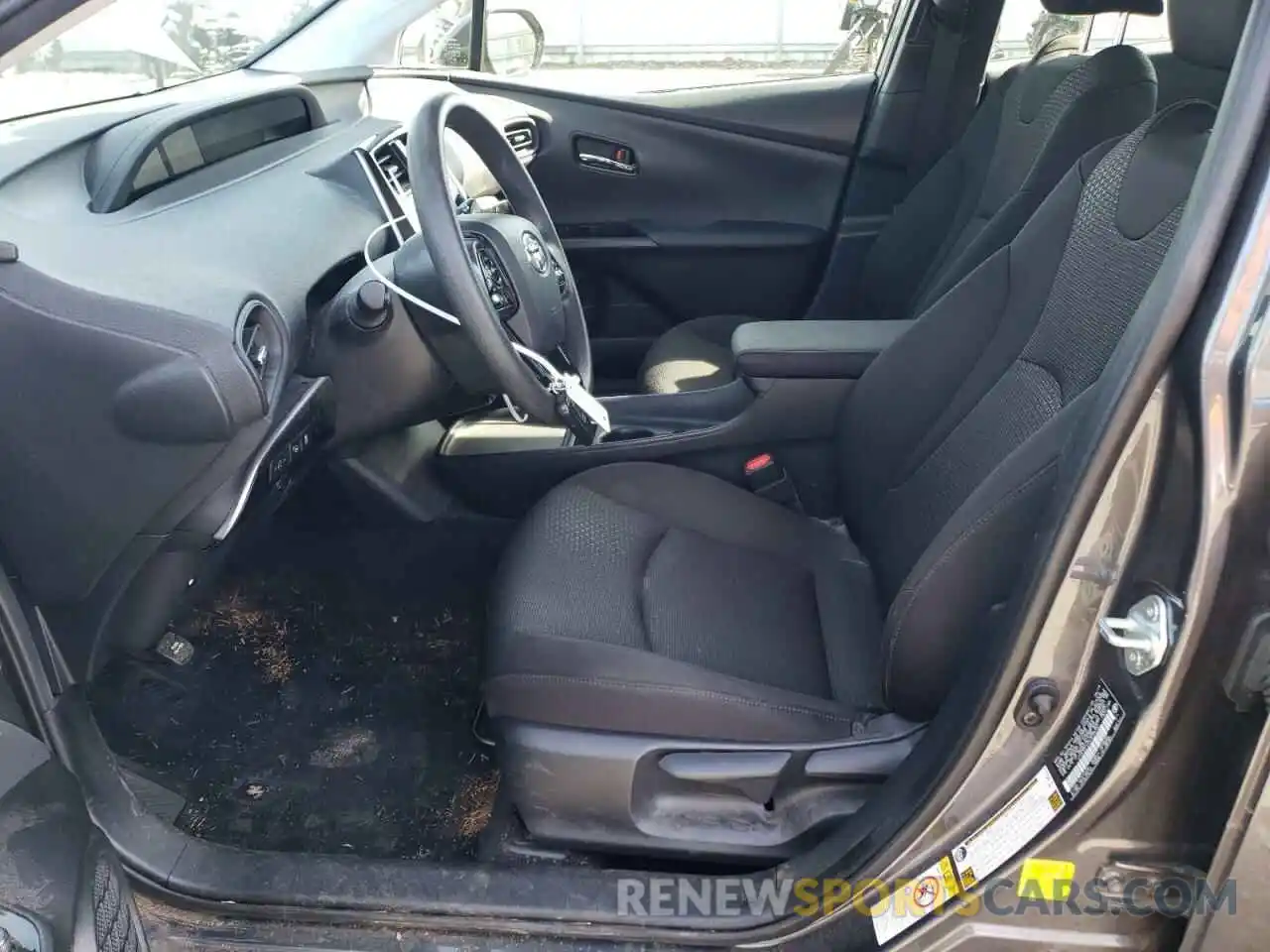 7 Photograph of a damaged car JTDKARFU0K3095780 TOYOTA PRIUS 2019