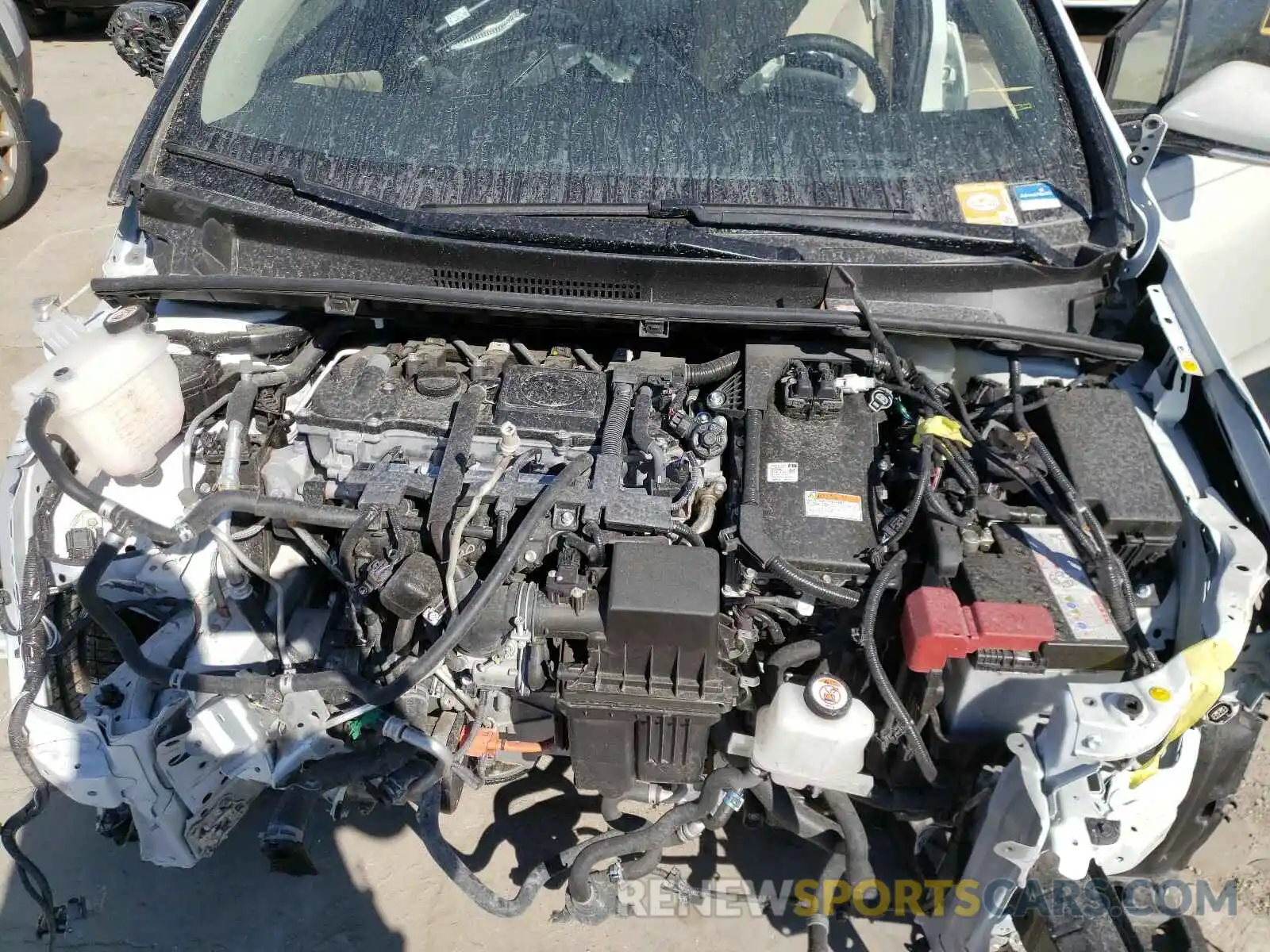 7 Фотография поврежденного автомобиля JTDKARFU0K3095990 TOYOTA PRIUS 2019