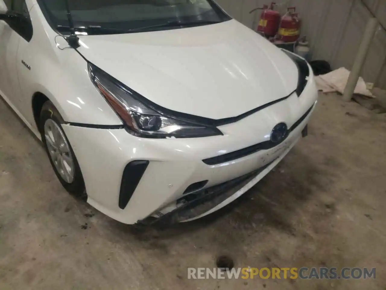 9 Фотография поврежденного автомобиля JTDKARFU0K3097206 TOYOTA PRIUS 2019