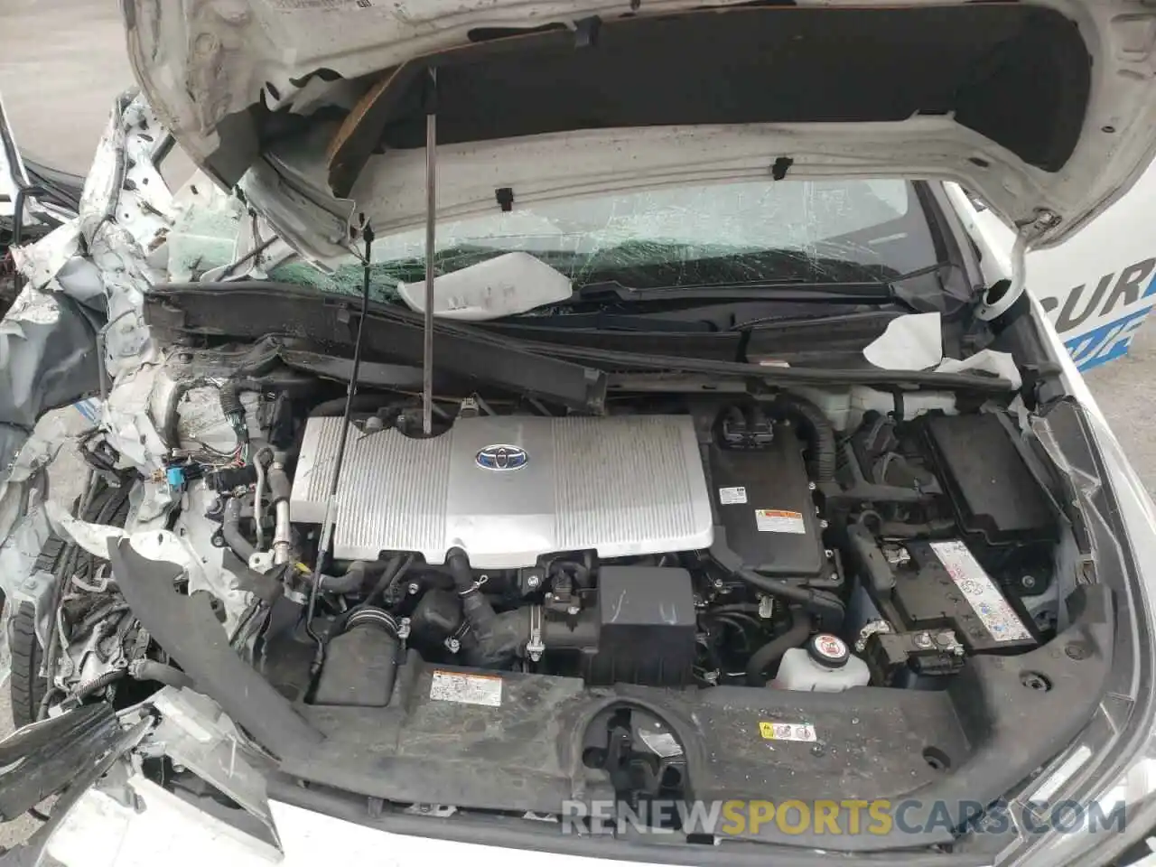 7 Photograph of a damaged car JTDKARFU1K3068667 TOYOTA PRIUS 2019