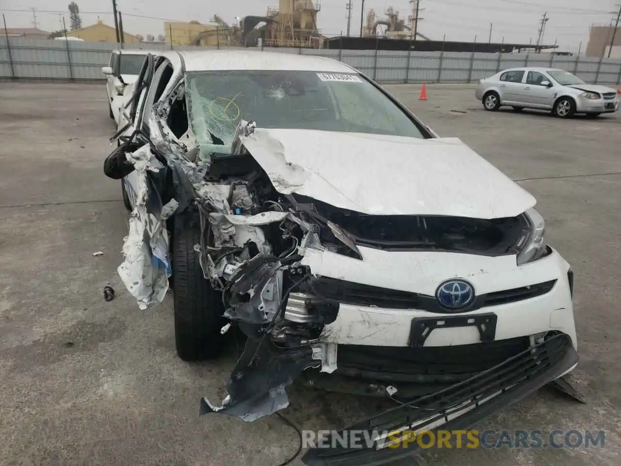 9 Photograph of a damaged car JTDKARFU1K3068667 TOYOTA PRIUS 2019