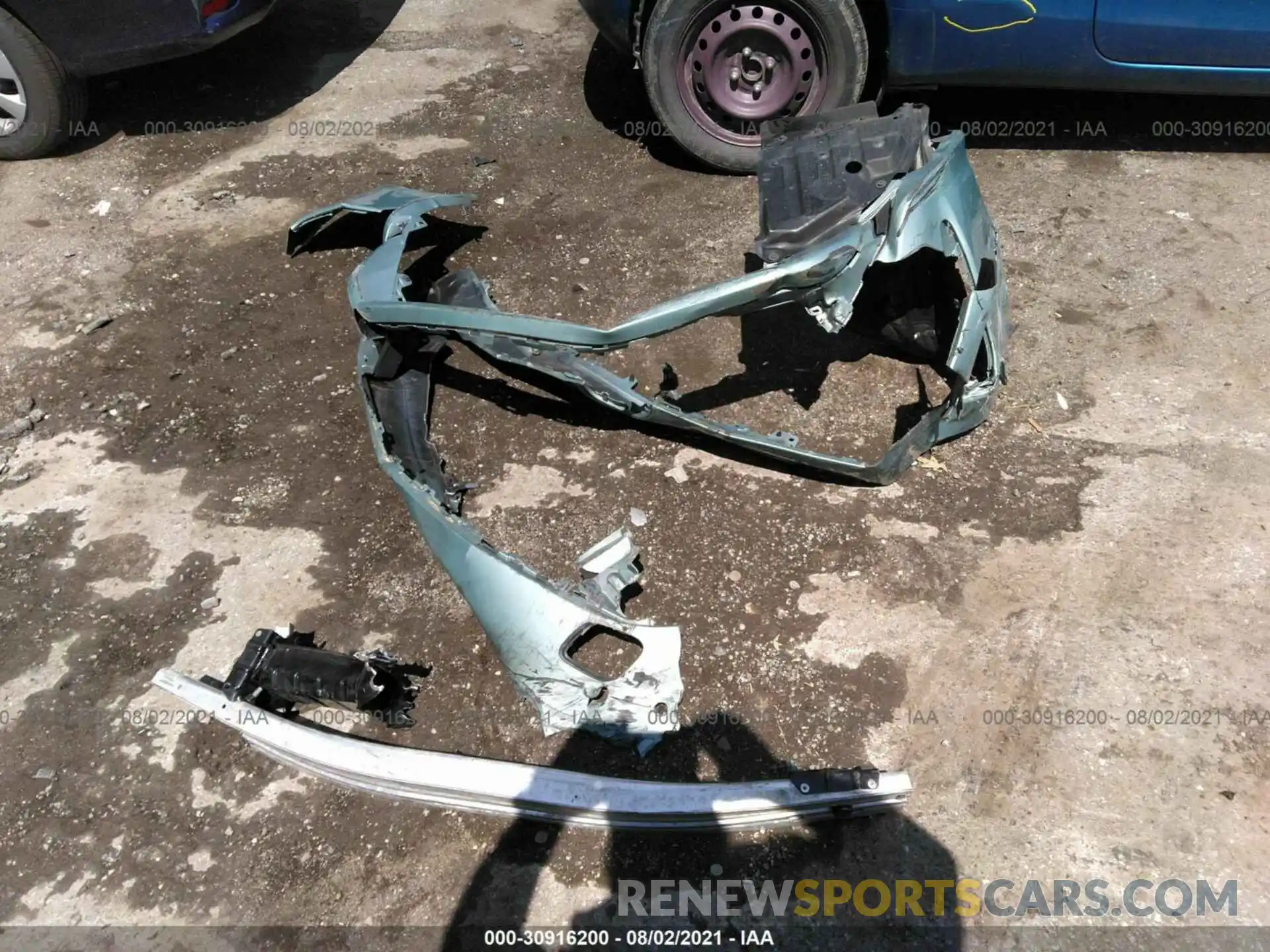 12 Photograph of a damaged car JTDKARFU1K3070953 TOYOTA PRIUS 2019