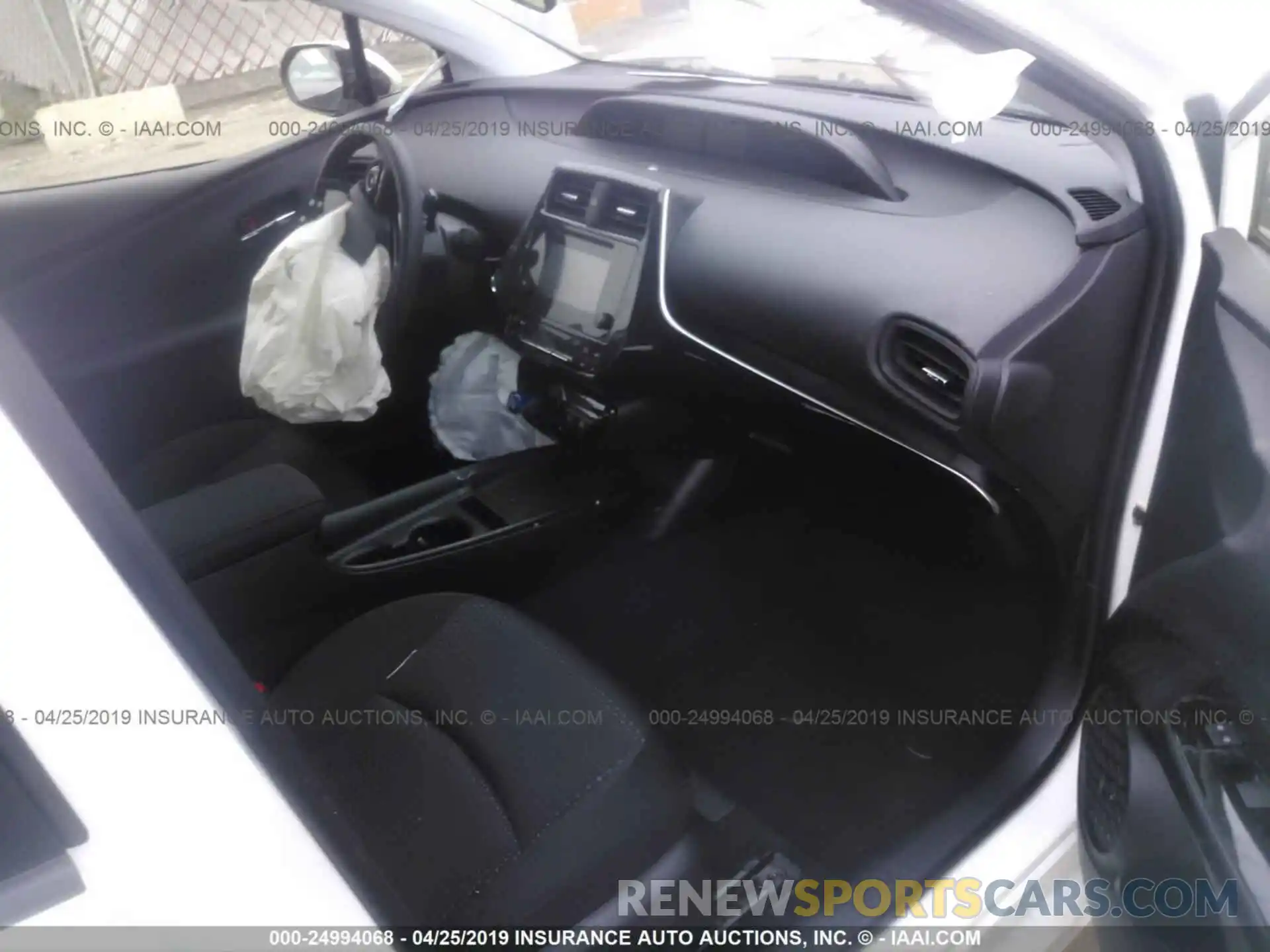 5 Photograph of a damaged car JTDKARFU1K3074260 TOYOTA PRIUS 2019