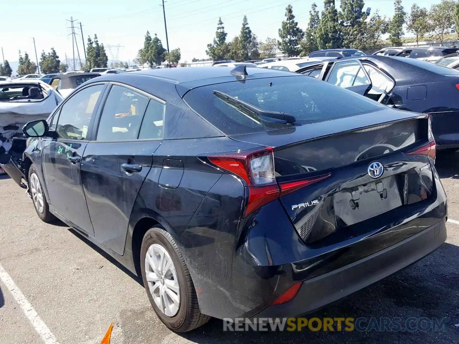 3 Photograph of a damaged car JTDKARFU1K3074324 TOYOTA PRIUS 2019