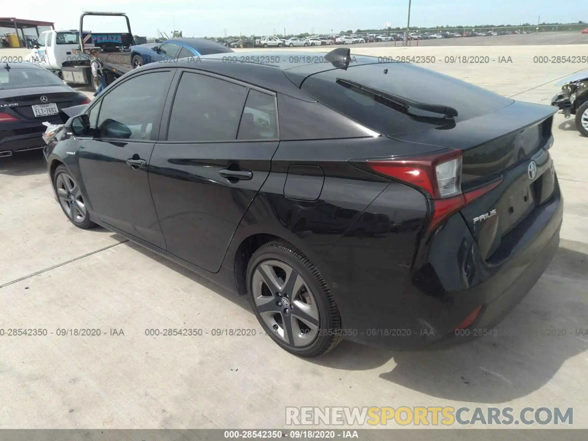 3 Photograph of a damaged car JTDKARFU1K3074663 TOYOTA PRIUS 2019