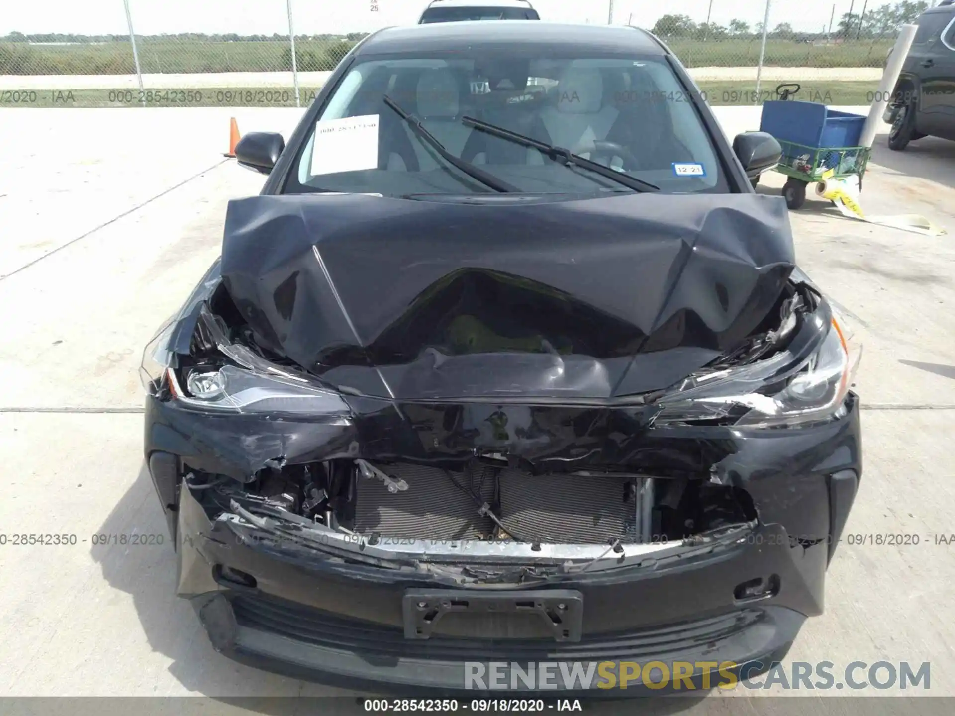 6 Photograph of a damaged car JTDKARFU1K3074663 TOYOTA PRIUS 2019