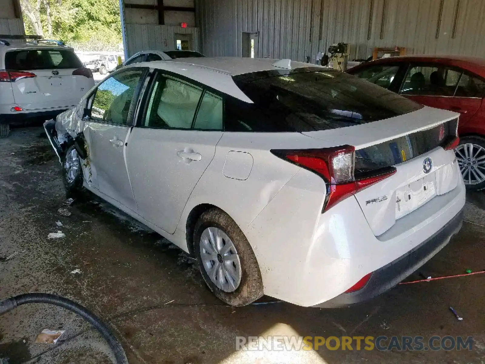 3 Photograph of a damaged car JTDKARFU1K3076588 TOYOTA PRIUS 2019