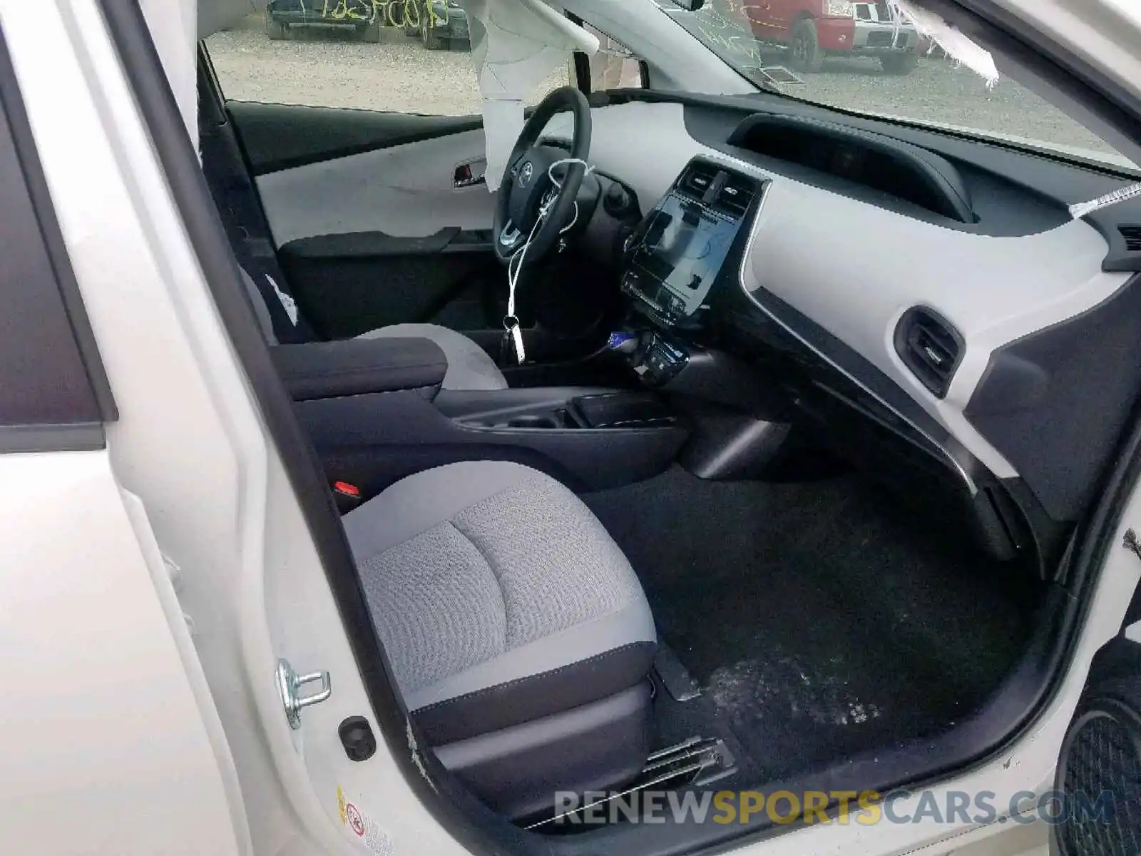 5 Photograph of a damaged car JTDKARFU1K3076588 TOYOTA PRIUS 2019