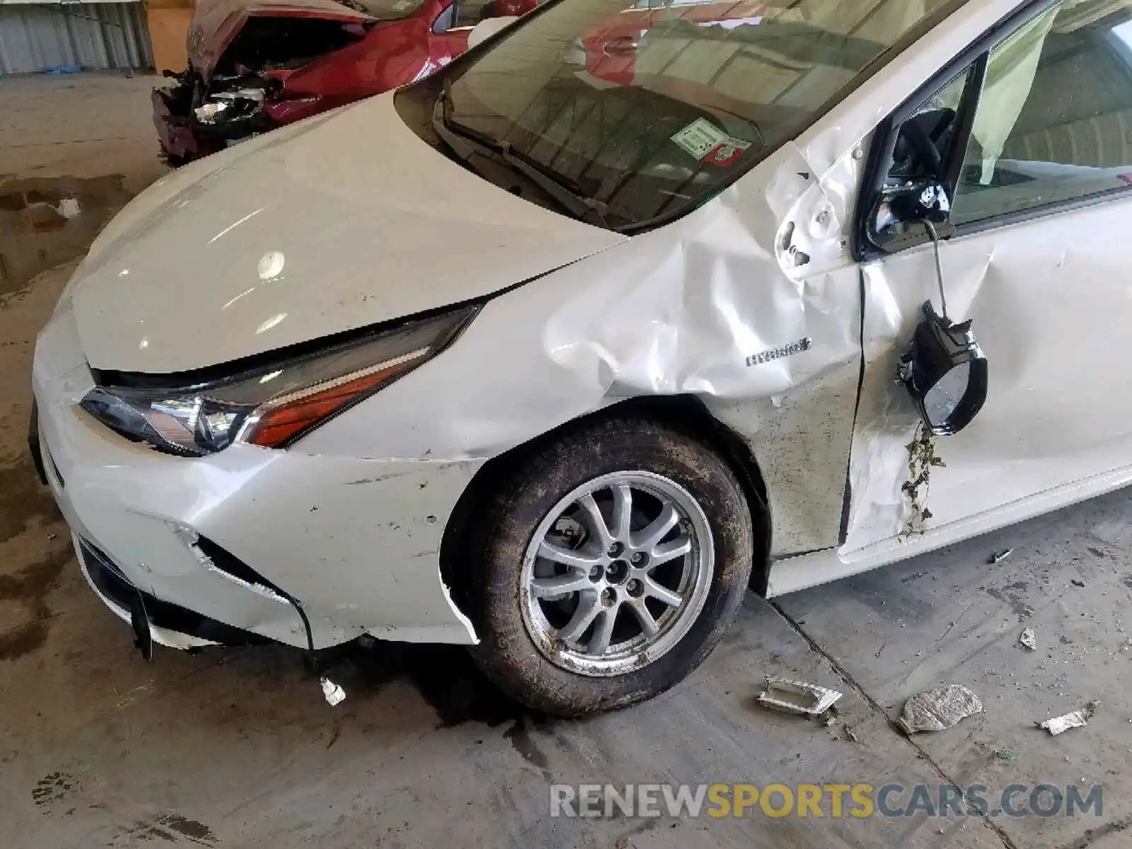 9 Photograph of a damaged car JTDKARFU1K3076588 TOYOTA PRIUS 2019