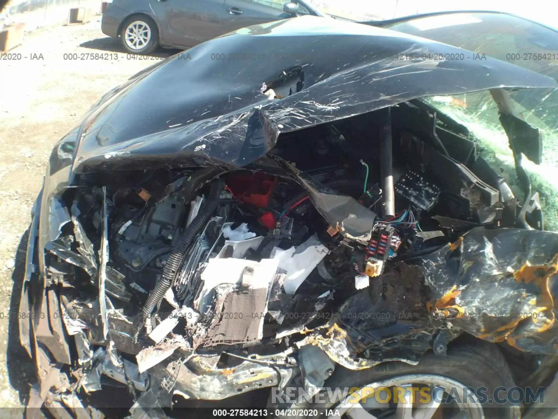 10 Photograph of a damaged car JTDKARFU1K3081810 TOYOTA PRIUS 2019