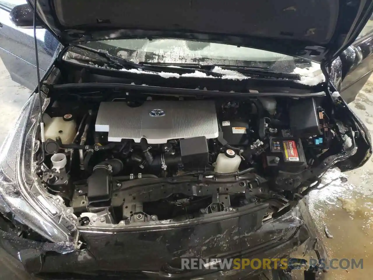 7 Photograph of a damaged car JTDKARFU1K3091074 TOYOTA PRIUS 2019