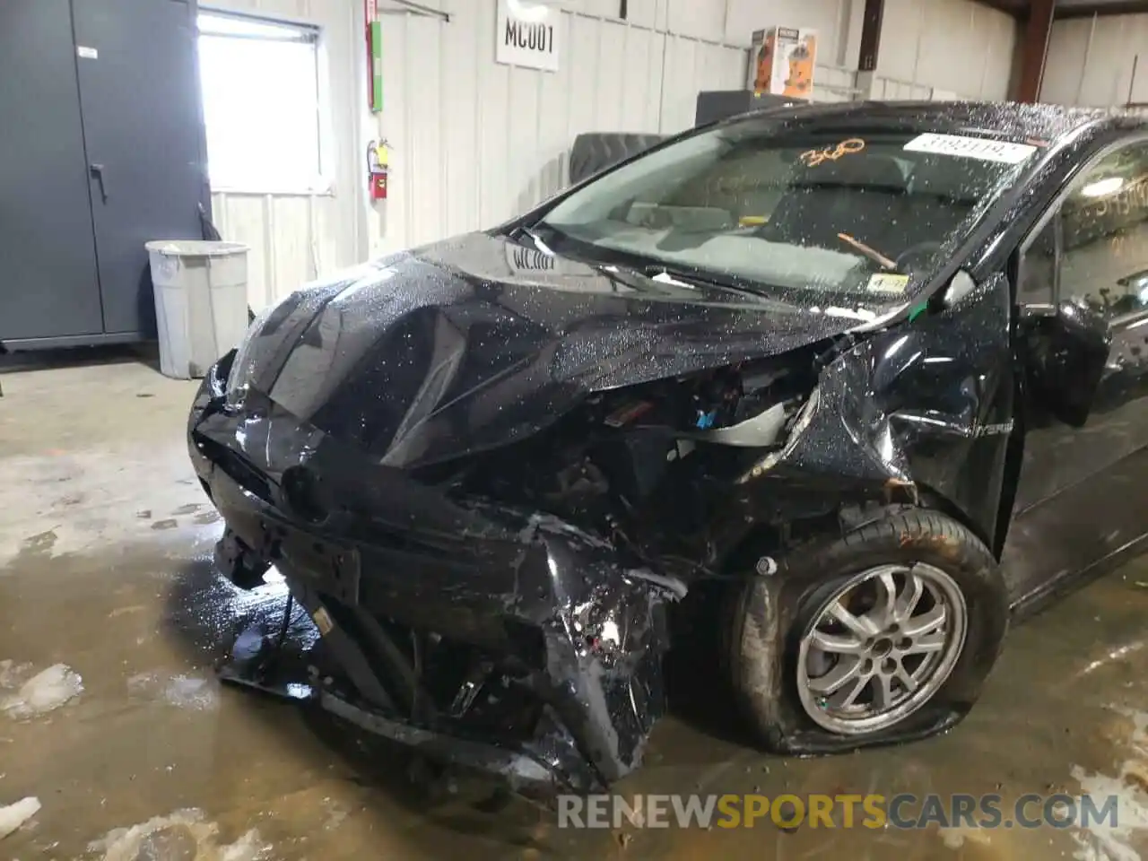 9 Photograph of a damaged car JTDKARFU1K3091074 TOYOTA PRIUS 2019