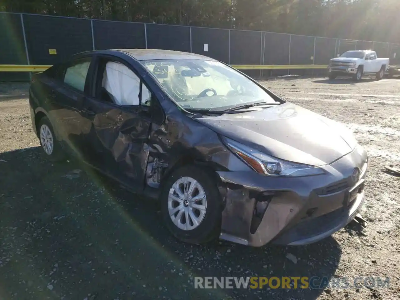 9 Photograph of a damaged car JTDKARFU1K3094542 TOYOTA PRIUS 2019