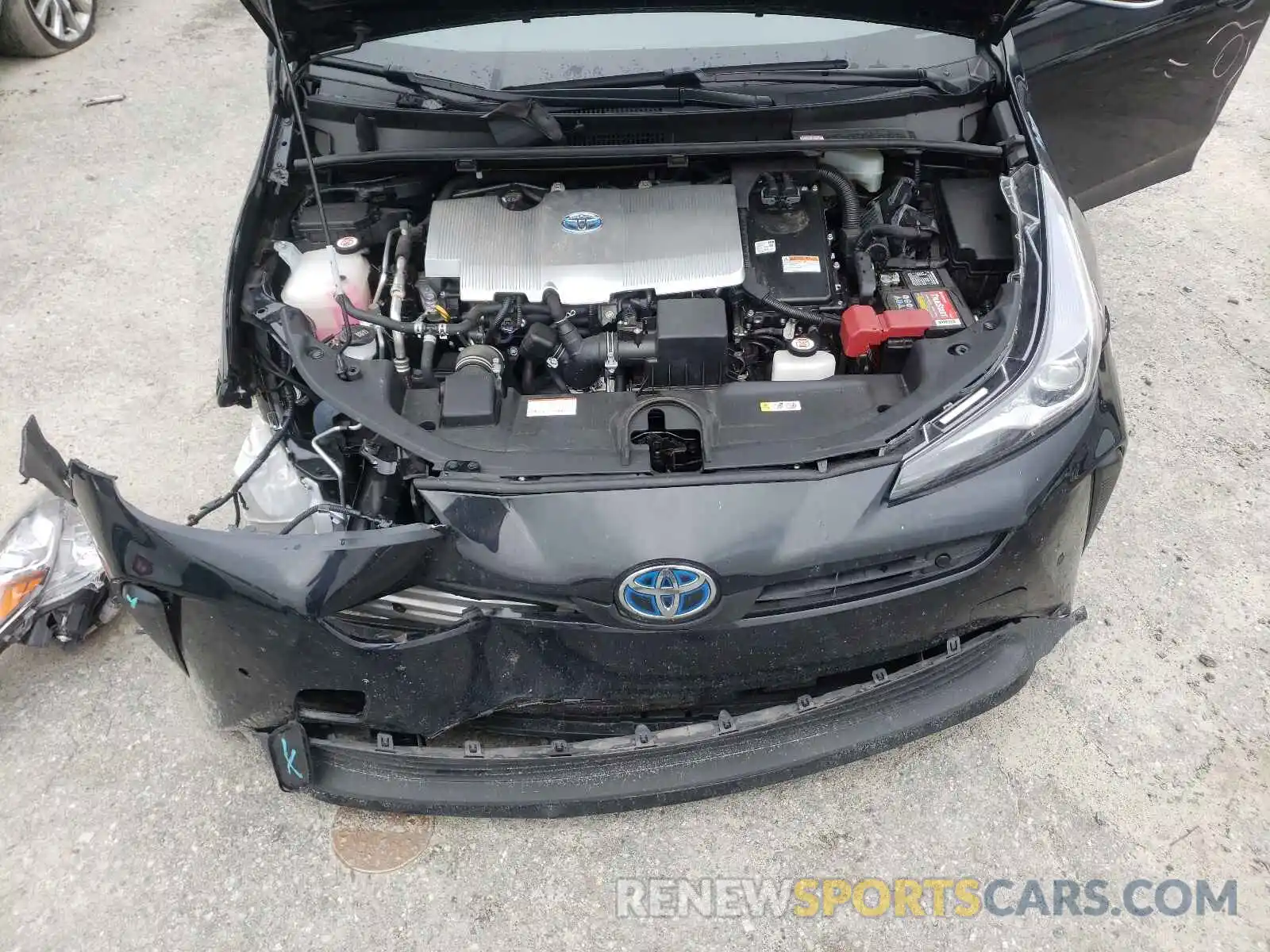 7 Photograph of a damaged car JTDKARFU1K3095206 TOYOTA PRIUS 2019