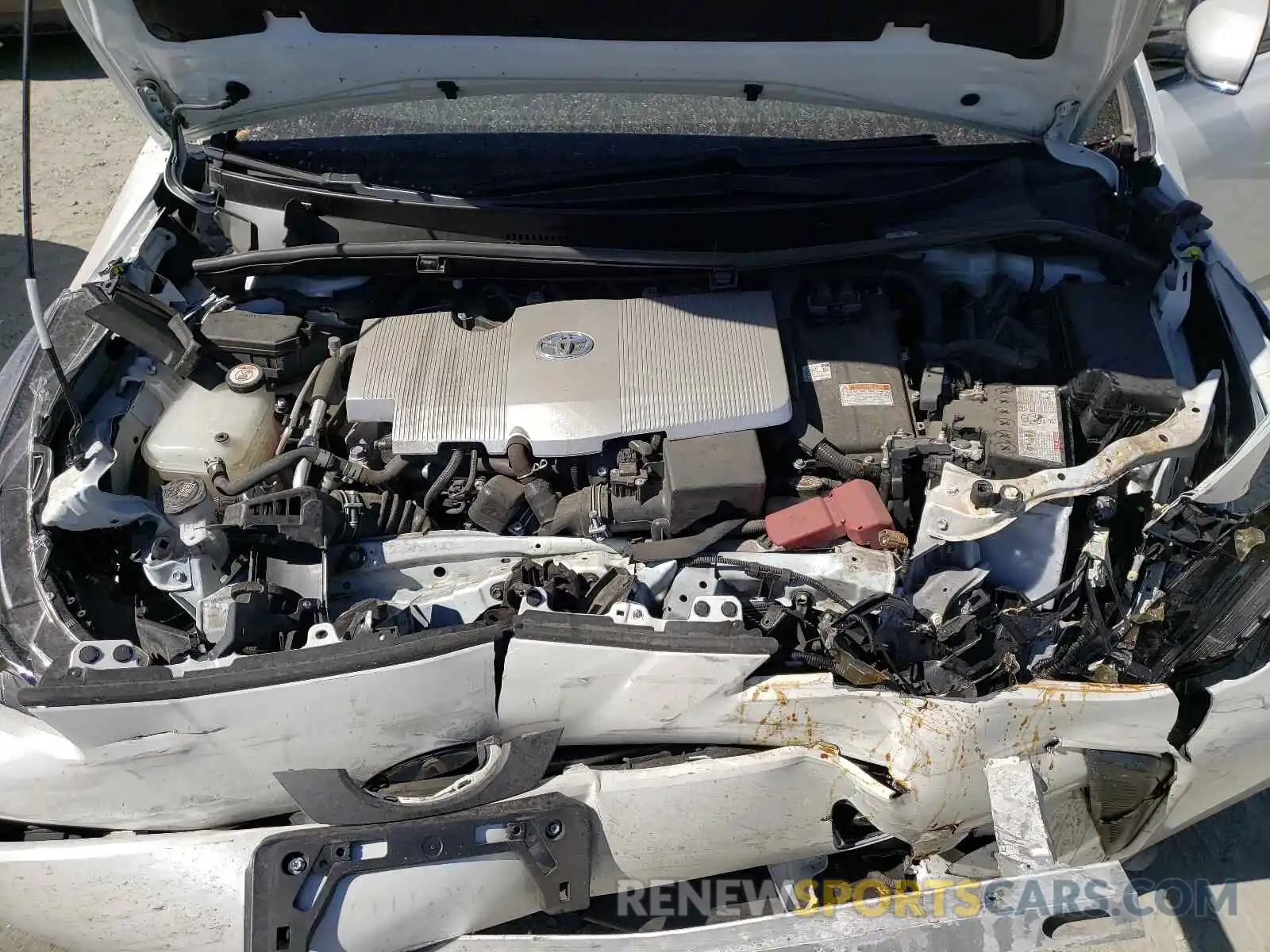 7 Photograph of a damaged car JTDKARFU1K3096386 TOYOTA PRIUS 2019