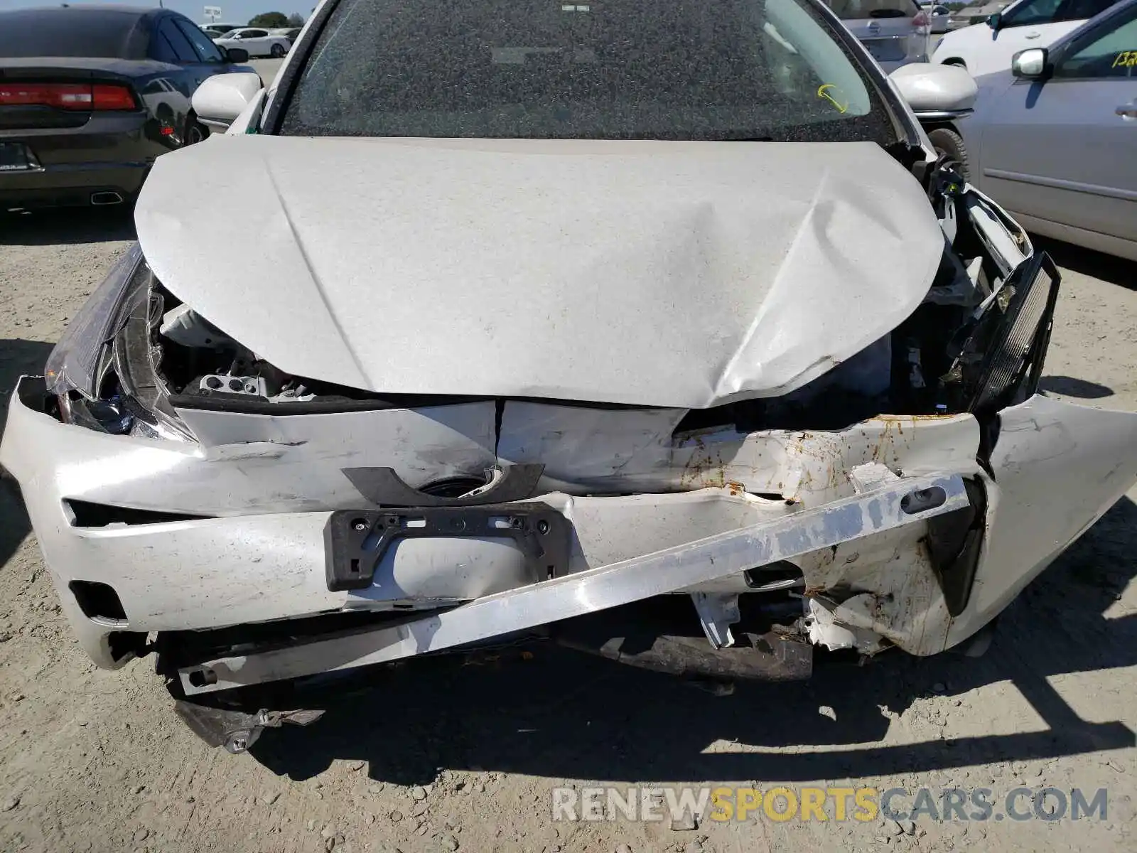 9 Photograph of a damaged car JTDKARFU1K3096386 TOYOTA PRIUS 2019