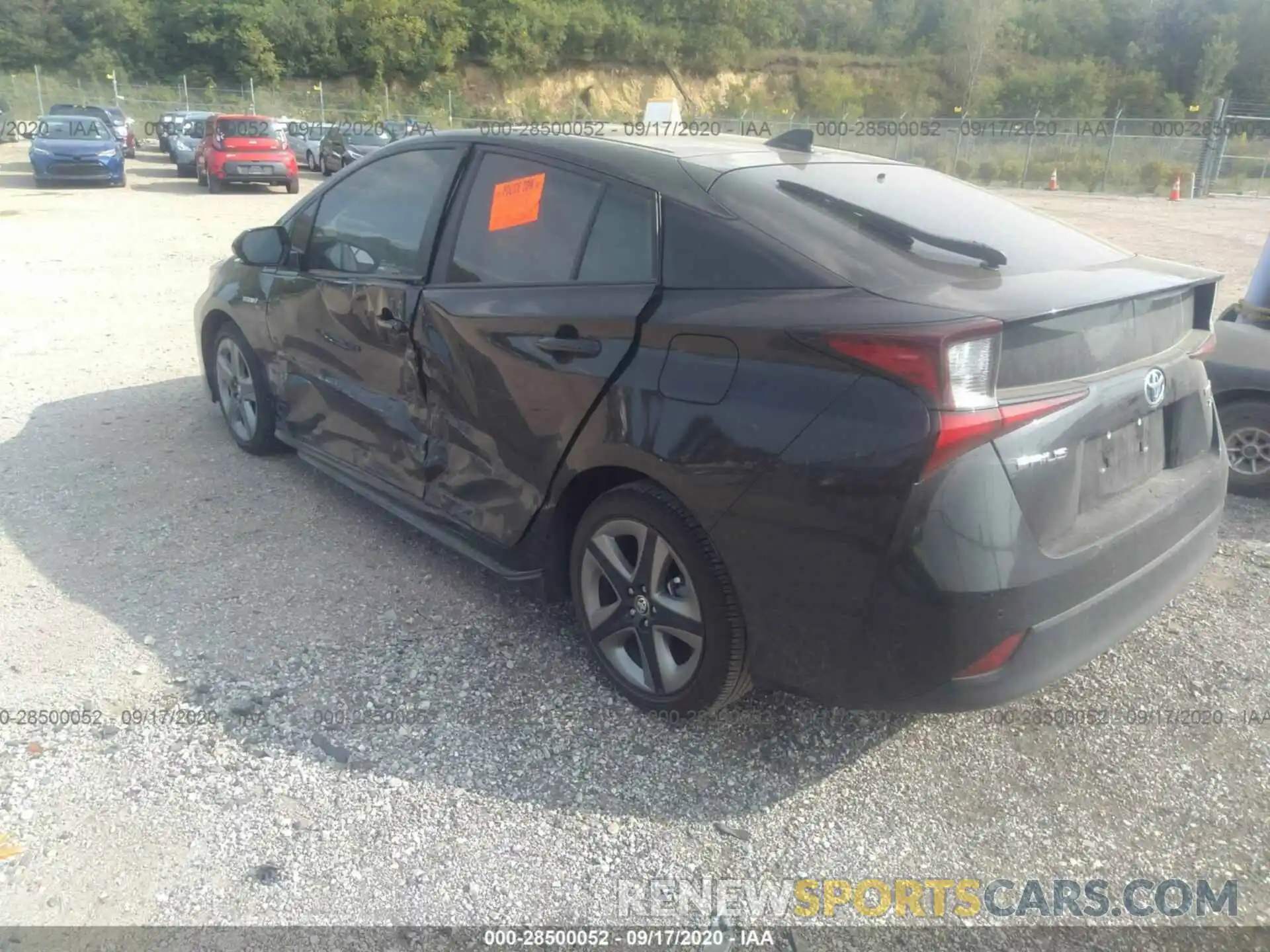 3 Photograph of a damaged car JTDKARFU1K3099787 TOYOTA PRIUS 2019