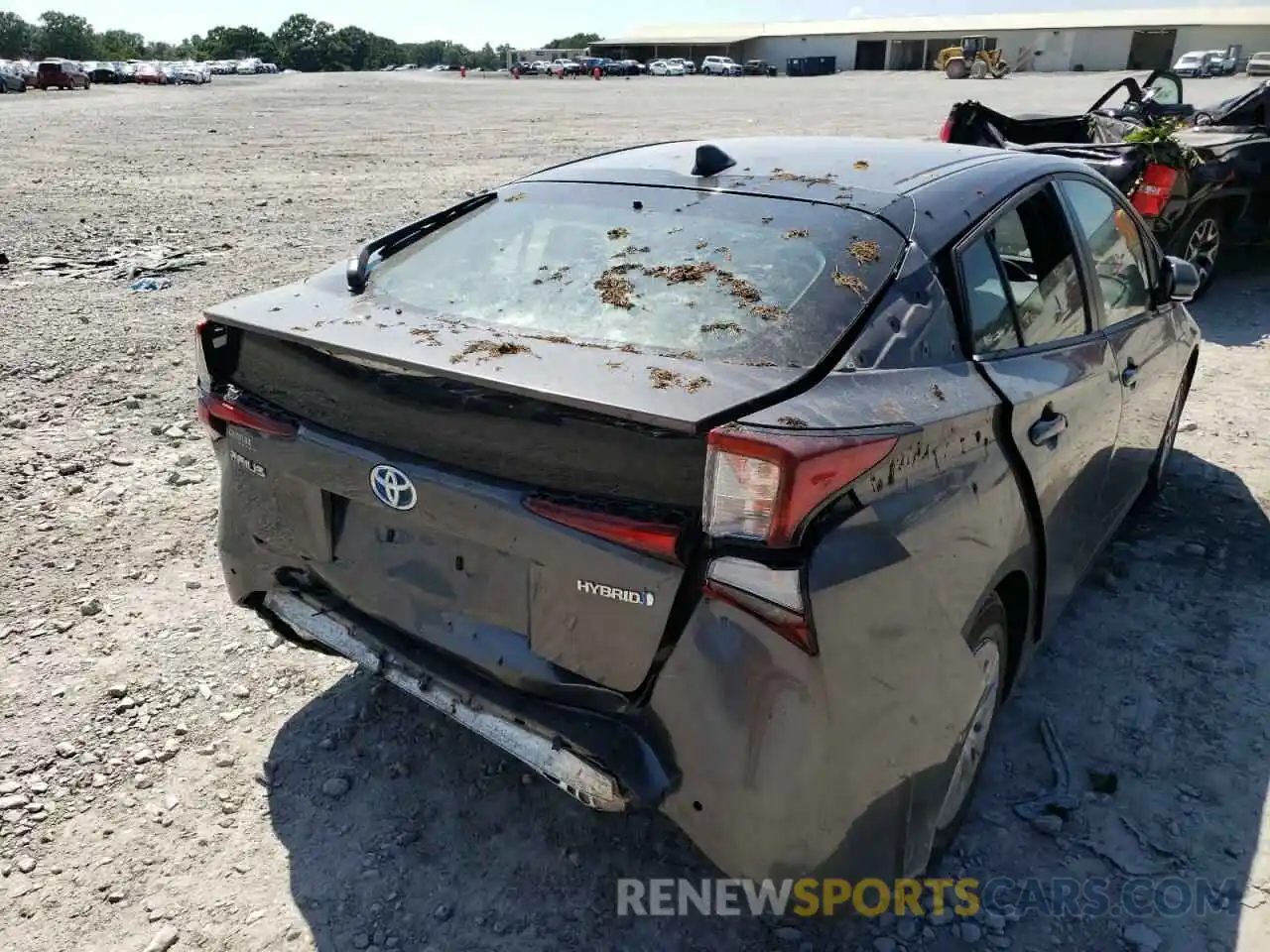 9 Photograph of a damaged car JTDKARFU2K3070329 TOYOTA PRIUS 2019