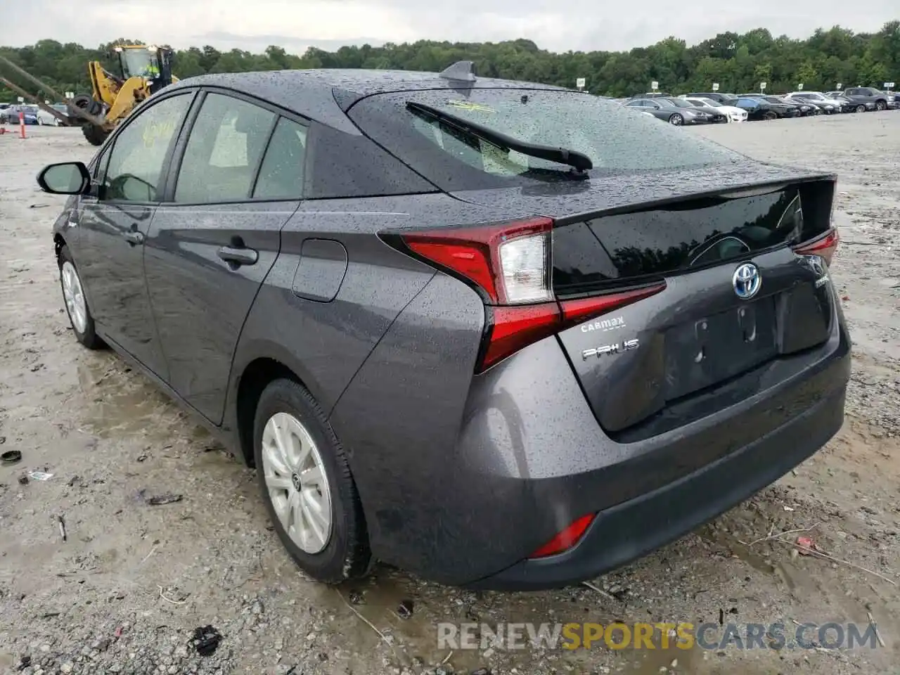 3 Photograph of a damaged car JTDKARFU2K3070461 TOYOTA PRIUS 2019