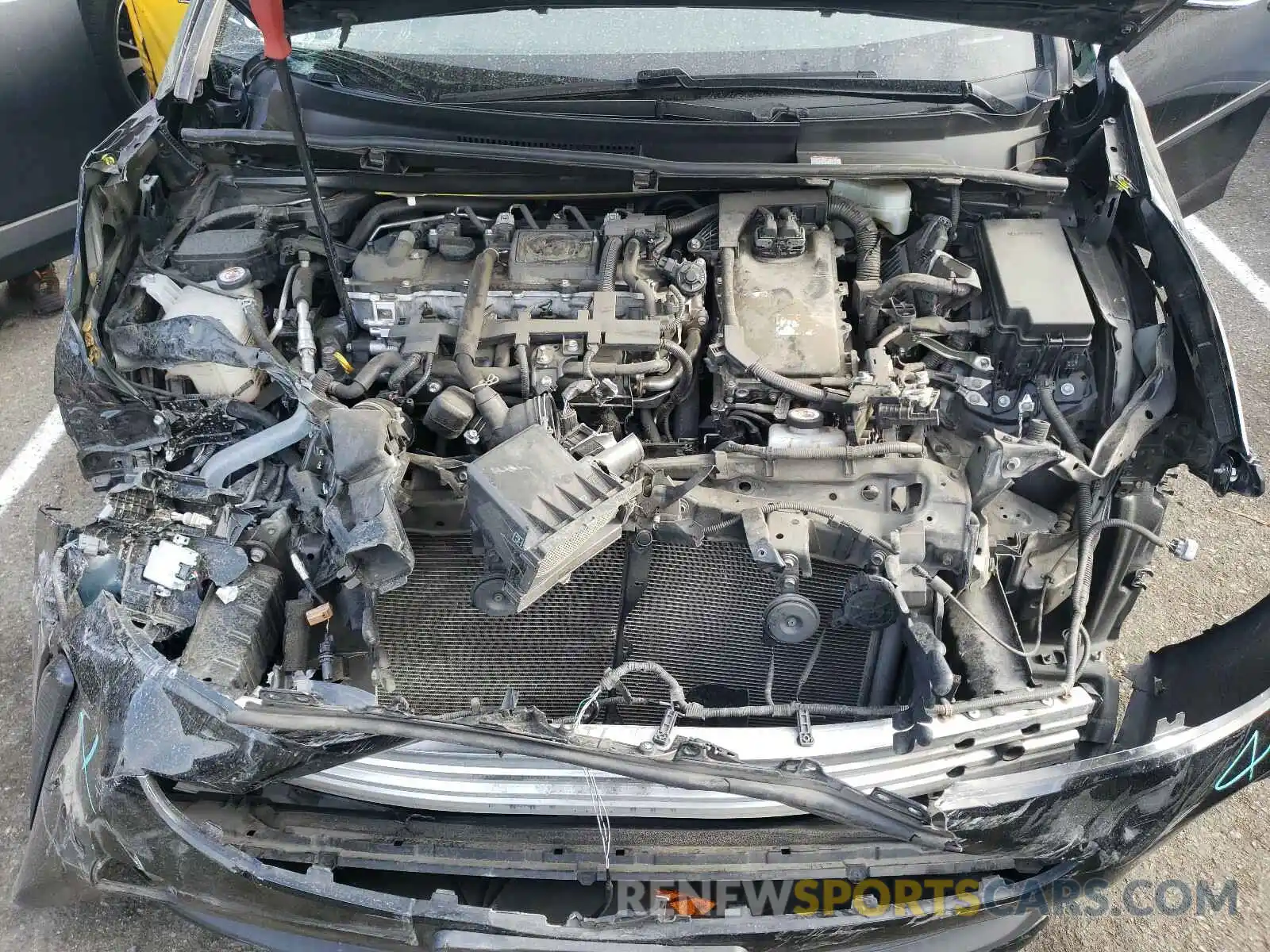 7 Photograph of a damaged car JTDKARFU2K3070847 TOYOTA PRIUS 2019