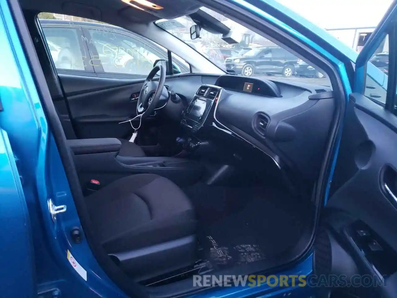 5 Photograph of a damaged car JTDKARFU2K3071061 TOYOTA PRIUS 2019