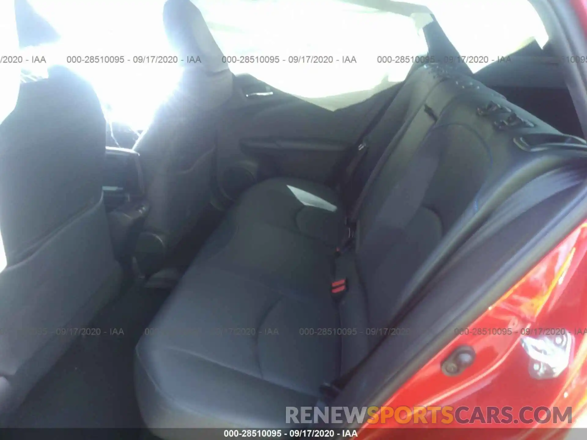 8 Photograph of a damaged car JTDKARFU2K3078446 TOYOTA PRIUS 2019