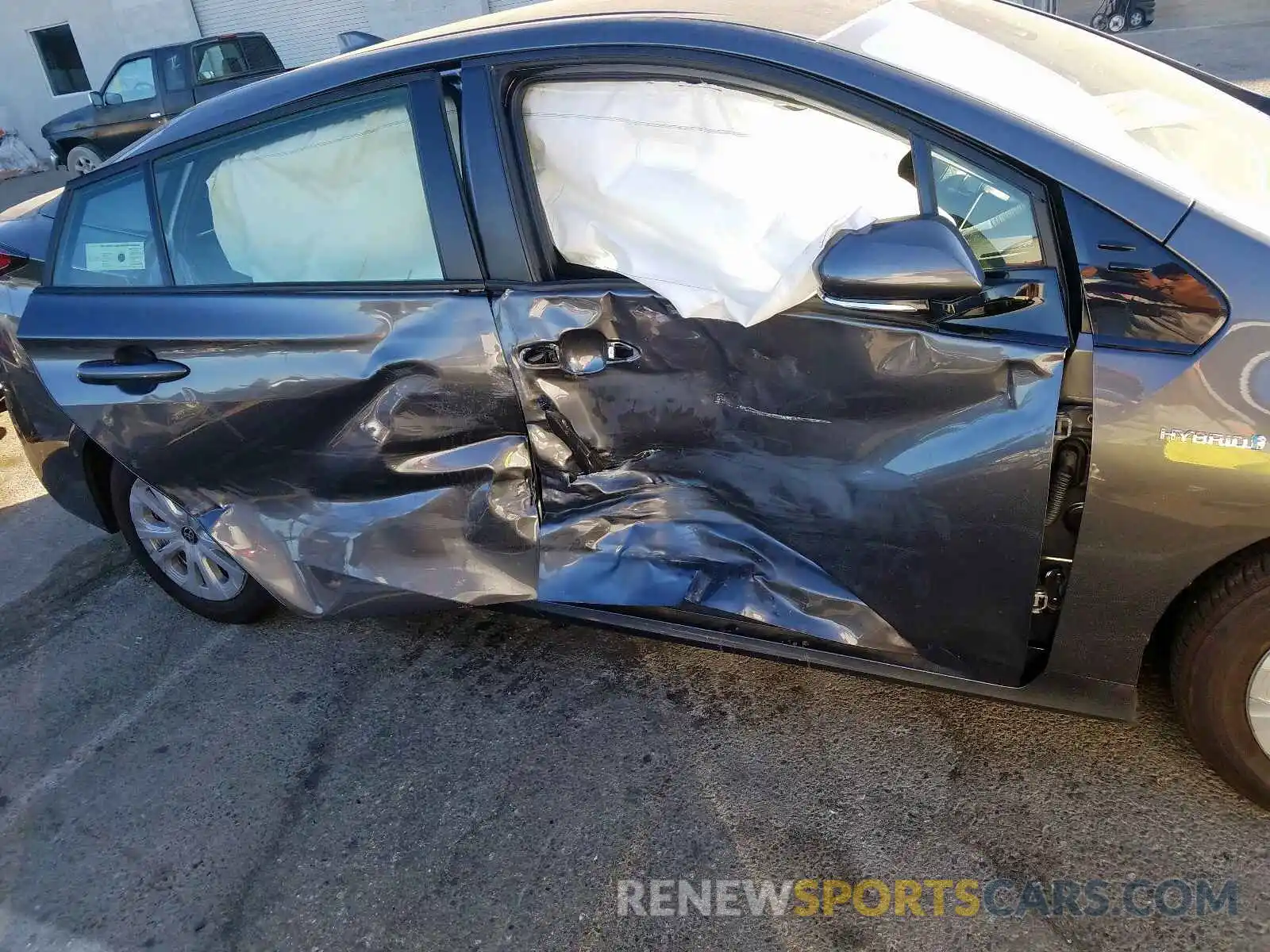 9 Photograph of a damaged car JTDKARFU2K3082884 TOYOTA PRIUS 2019