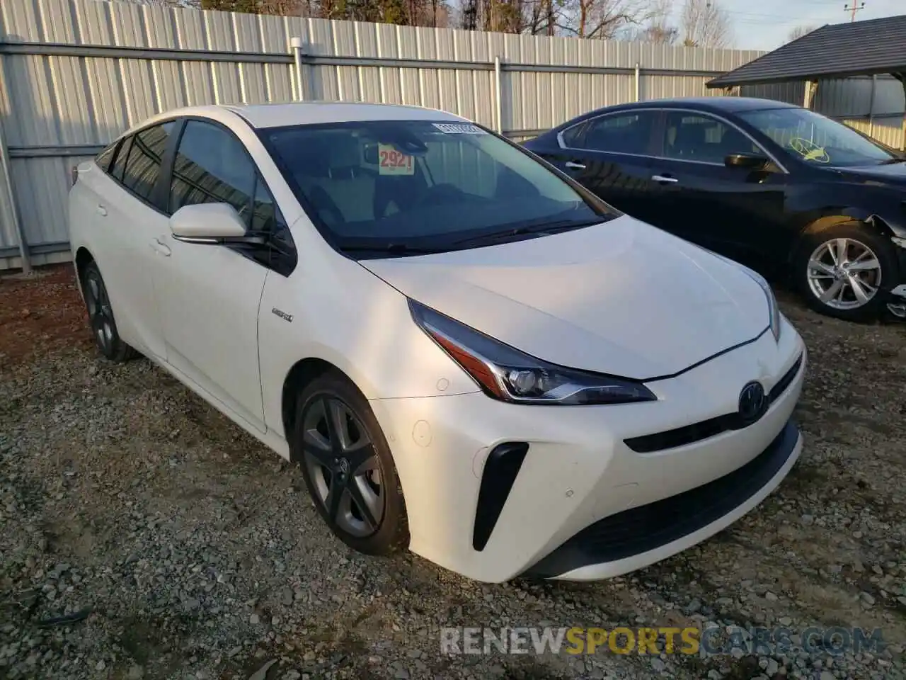 9 Фотография поврежденного автомобиля JTDKARFU2K3092539 TOYOTA PRIUS 2019