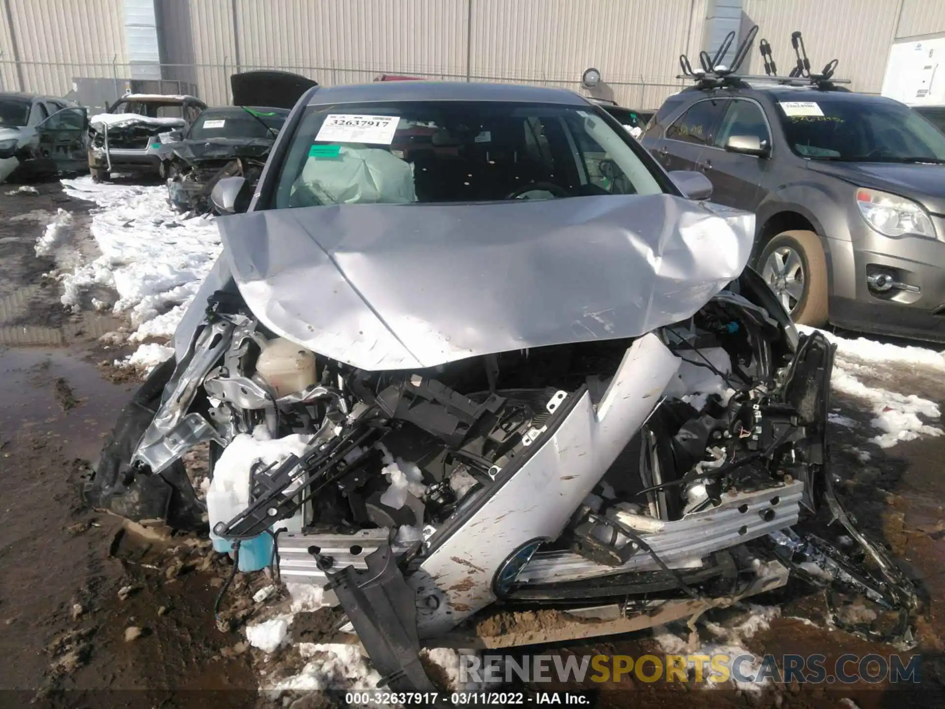 6 Photograph of a damaged car JTDKARFU2K3093285 TOYOTA PRIUS 2019