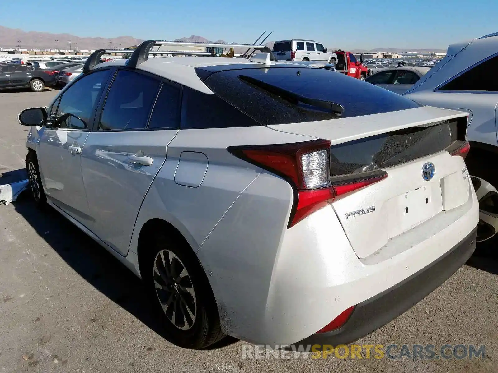 3 Photograph of a damaged car JTDKARFU2K3096235 TOYOTA PRIUS 2019