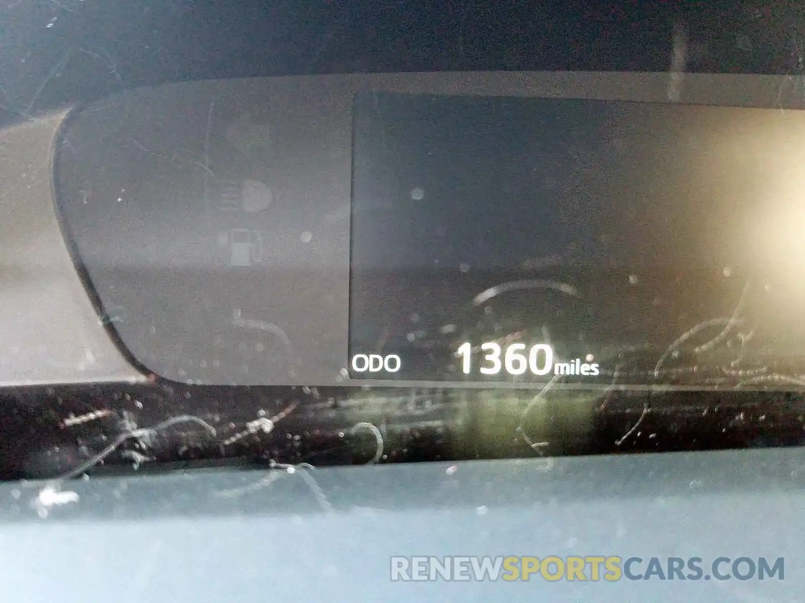 8 Photograph of a damaged car JTDKARFU2K3096235 TOYOTA PRIUS 2019