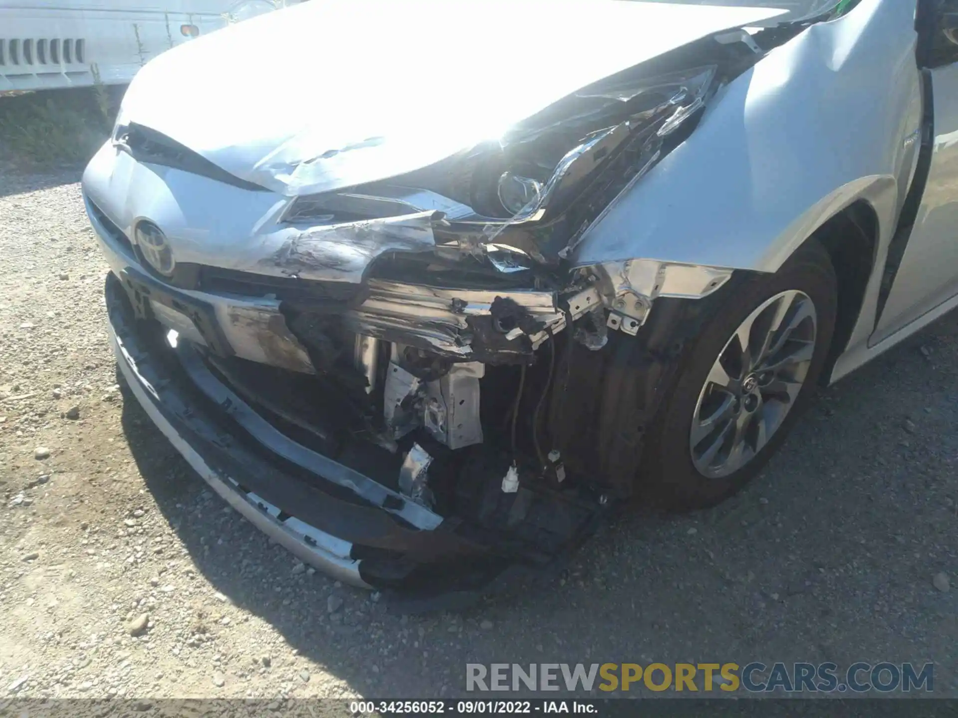 6 Photograph of a damaged car JTDKARFU2K3097773 TOYOTA PRIUS 2019