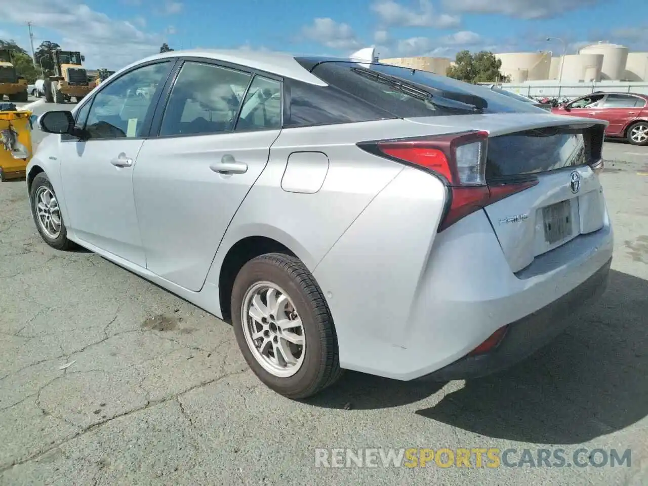 3 Photograph of a damaged car JTDKARFU2K3101417 TOYOTA PRIUS 2019