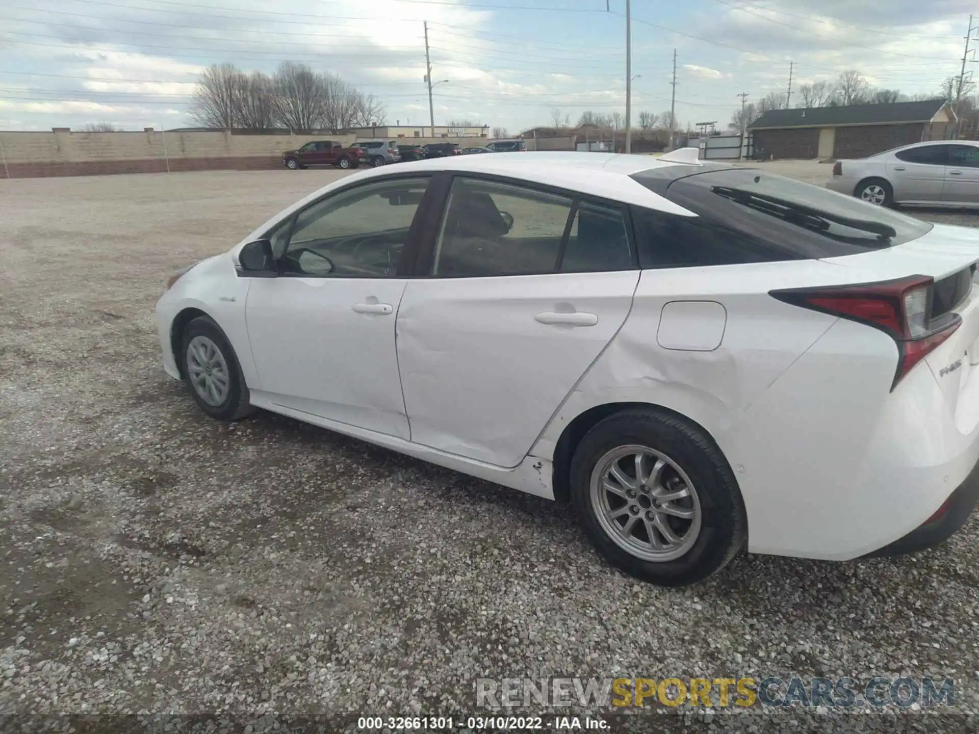 6 Photograph of a damaged car JTDKARFU3K3069352 TOYOTA PRIUS 2019