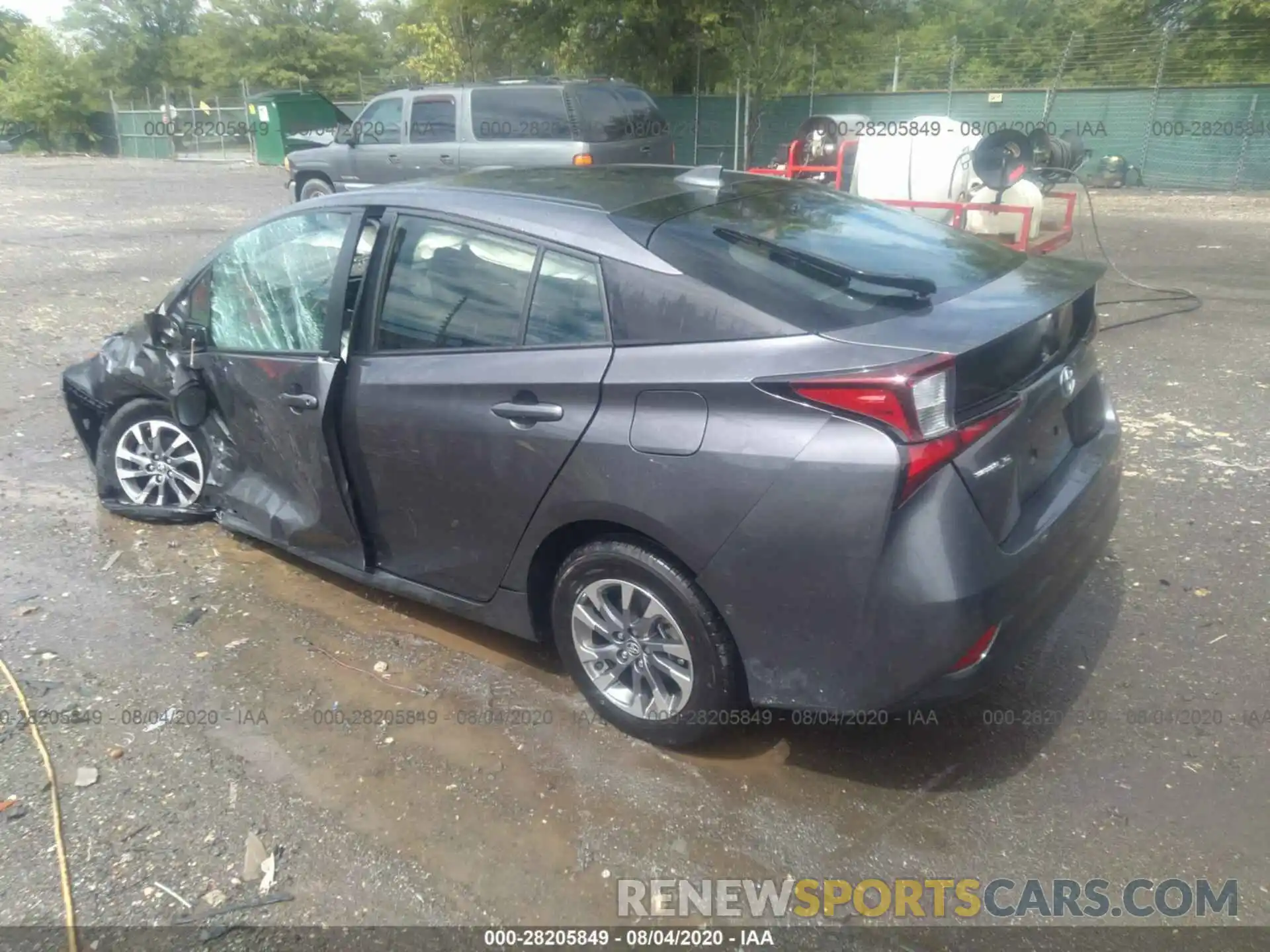 3 Photograph of a damaged car JTDKARFU3K3073658 TOYOTA PRIUS 2019