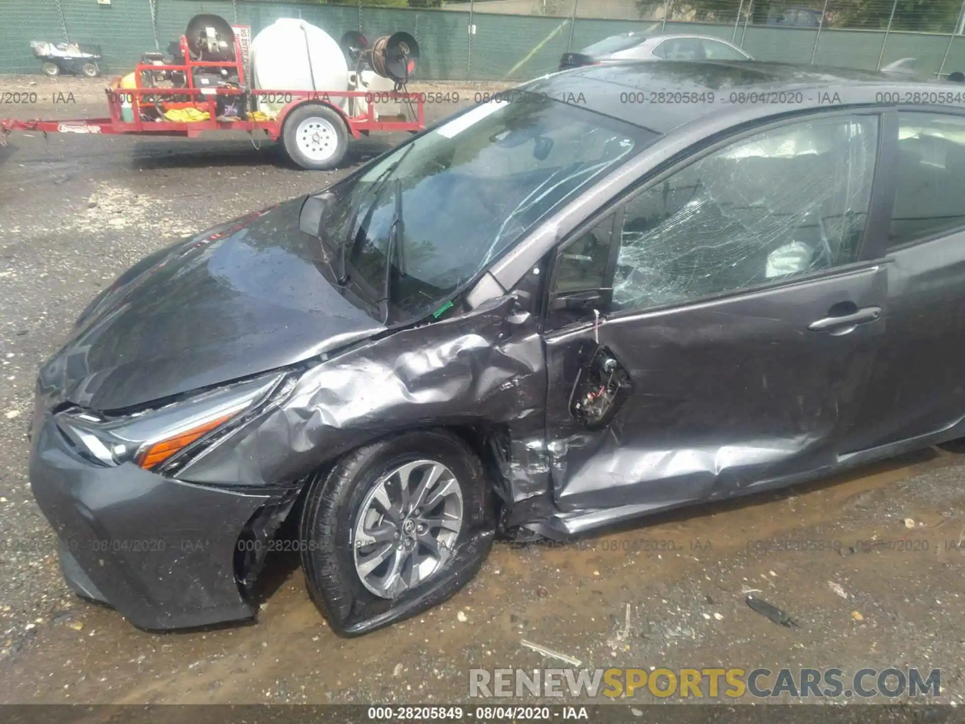 6 Photograph of a damaged car JTDKARFU3K3073658 TOYOTA PRIUS 2019